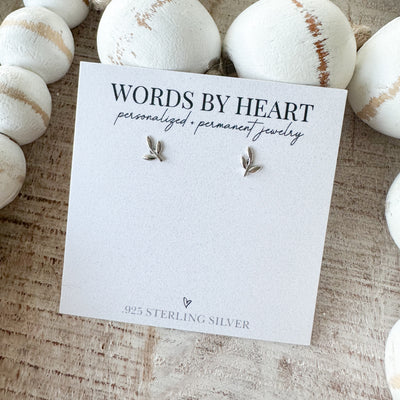 Silver Leaflet Earrings