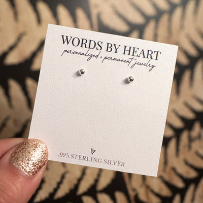 Basic Ball Stud Earrings