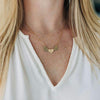 Words By Heart:Dainty Multiple Heart Necklace:Asheville, NC