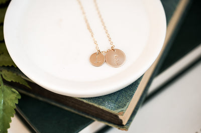 Personalized Disc Combo Necklace